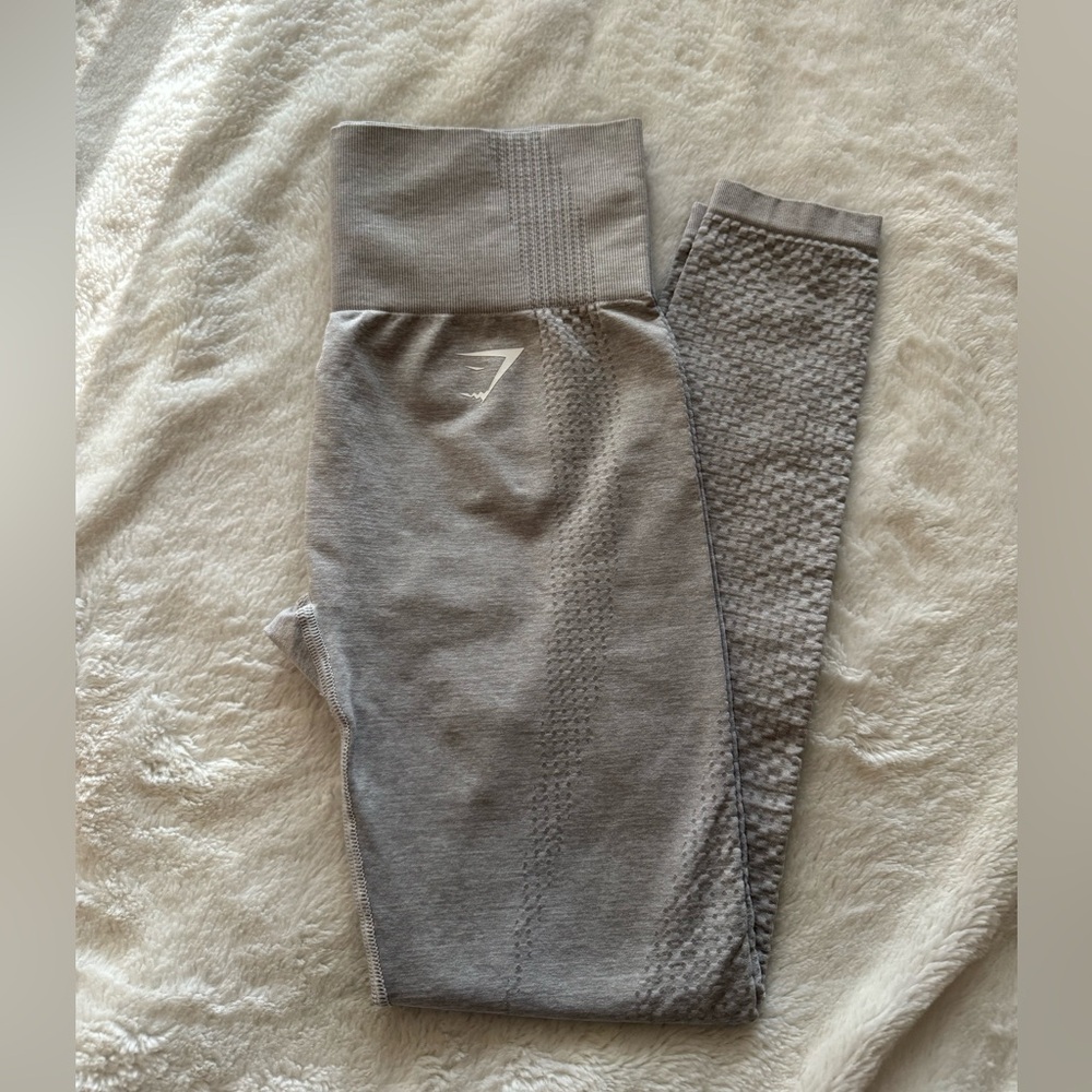 Gymshark Light Gray Vital Seamless Leggings Size Small